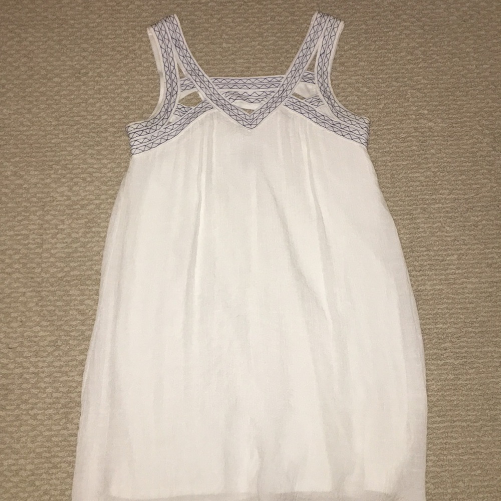 white mini dress-AS U WISH